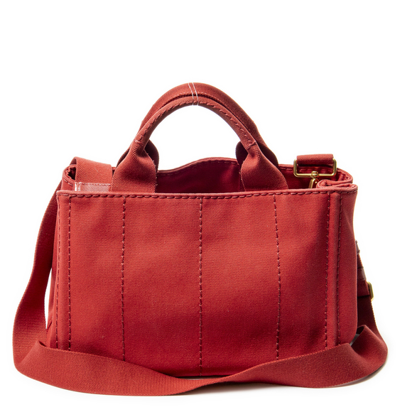 Prada Small Canapa Tote - Picture 5 of 8